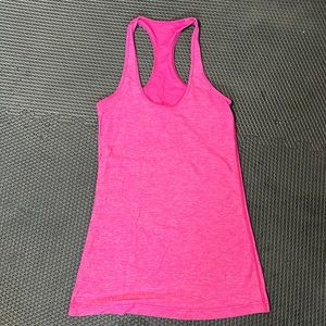 lululemon cool racerback pink size 6 WS